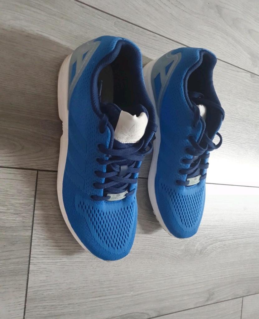 Adidas ZX Flux Tech - Maat 44 ⅔ - Goede staat, Blauw, Ophalen of Verzenden, Sneakers of Gympen, Adidas