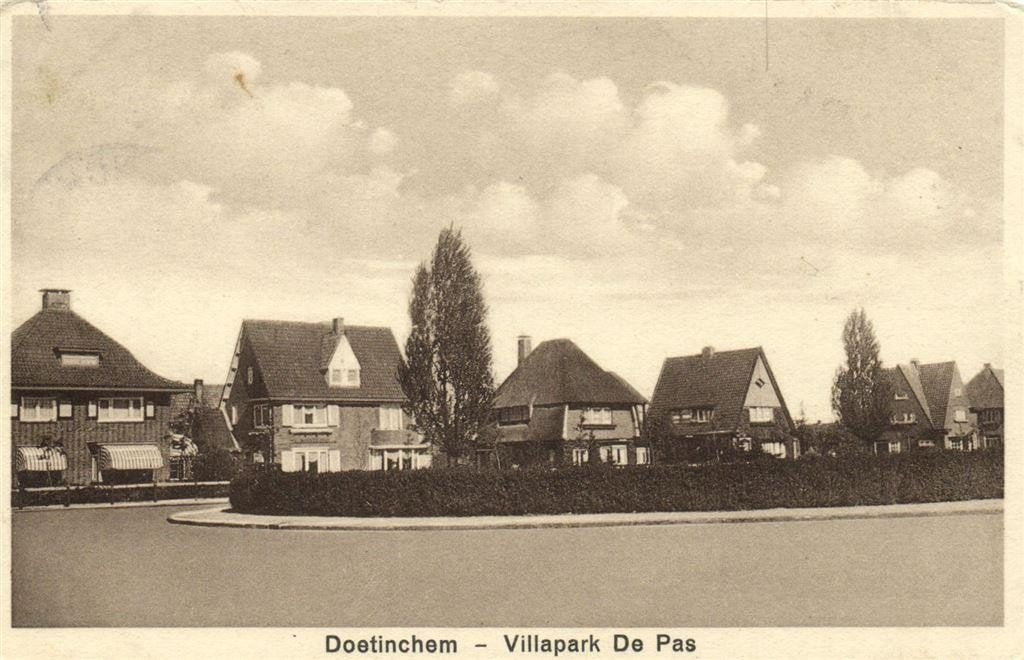 Doetinchem - Villapark De Pas - 1942 gelopen, Verzamelen, Verzenden, 1940 tot 1960, Gelopen, Gelderland