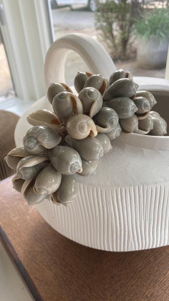 Boho / Ibiza Schelpenhanger, Huis en Inrichting, Beige, Boho, Nieuw, Ophalen of Verzenden