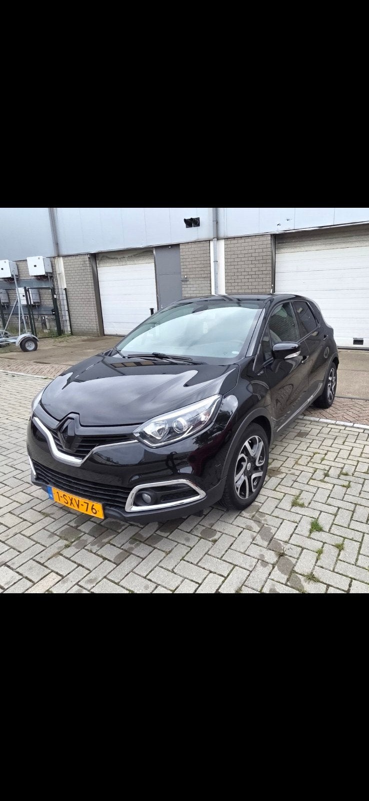 Renault Captur 0.9 TCE 90 2014 Zwart, Voorwielaandrijving, Stof, Zwart, Origineel Nederlands