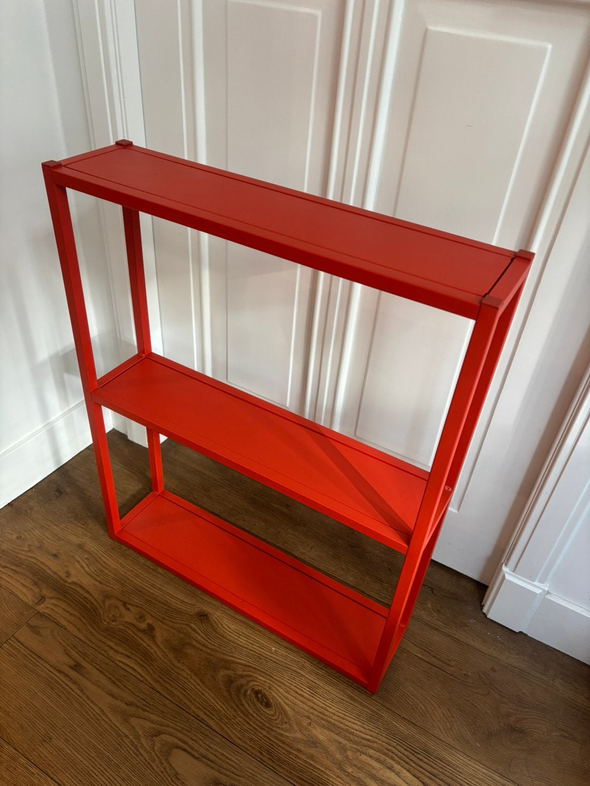 Ikea wall-shelf metal deep orange, Huis en Inrichting, Ophalen, Gebruikt