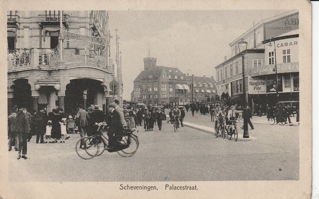 Scheveningen    Palacestraat, Ophalen of Verzenden, Voor 1920, Gelopen, Zuid-Holland