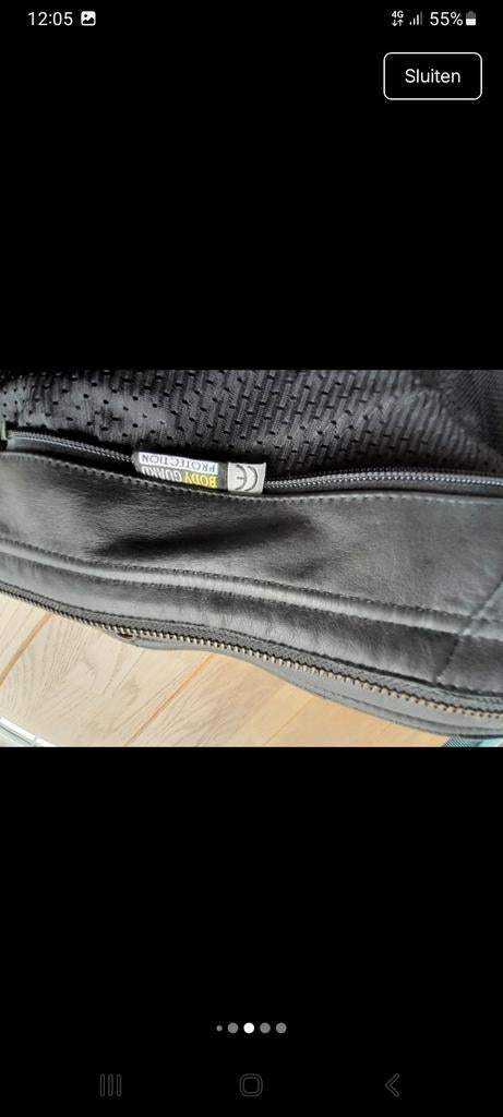 Difi Leren Motorjas - Zwart, Motoren, Kleding | Motorkleding, Heren, Difi, Jas | leer, Ophalen of Verzenden