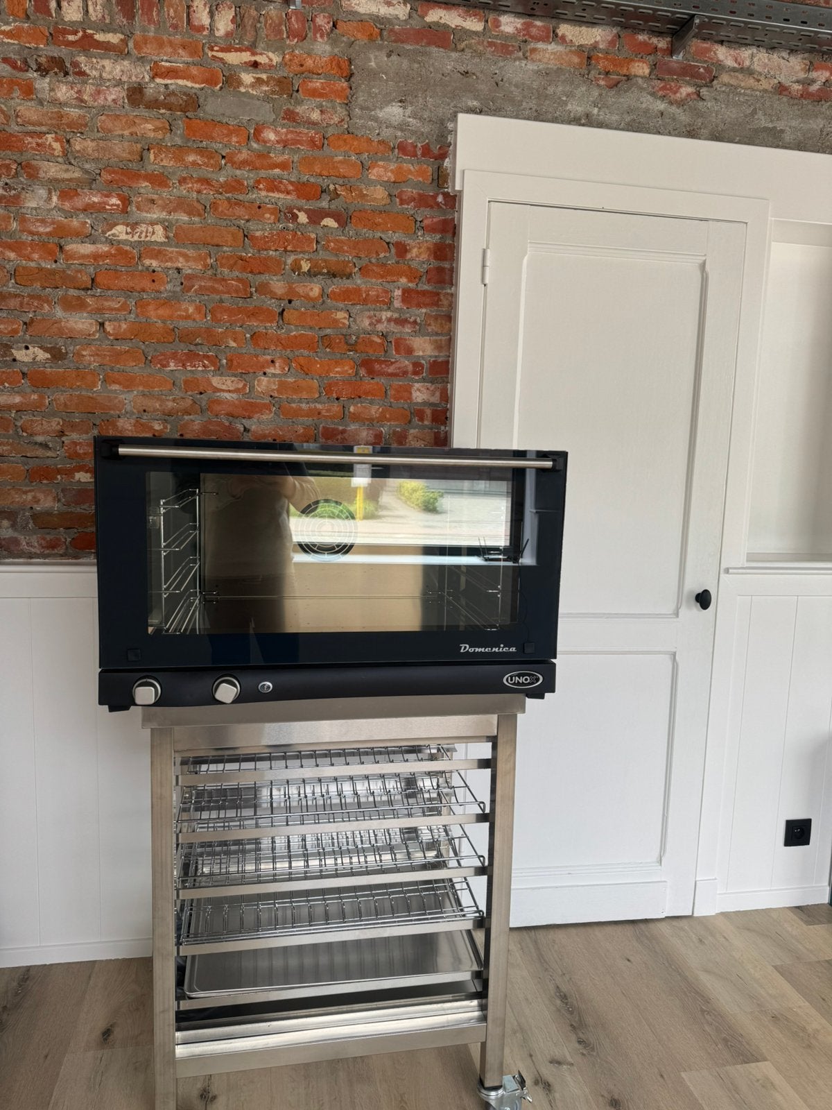 Unox Domenica XF043 hetelucht oven - BJ 2025, Ophalen, 50 tot 55 cm, Overige merken, Horeca-oven