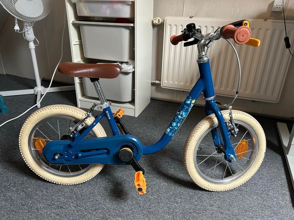 2-in-1 Kinderfiets/Loopfiets DISCOVER 500 14 inch, Fietsen en Brommers, Fietsen | Kinderfietsjes, Ophalen, Zo goed als nieuw, Velgrem