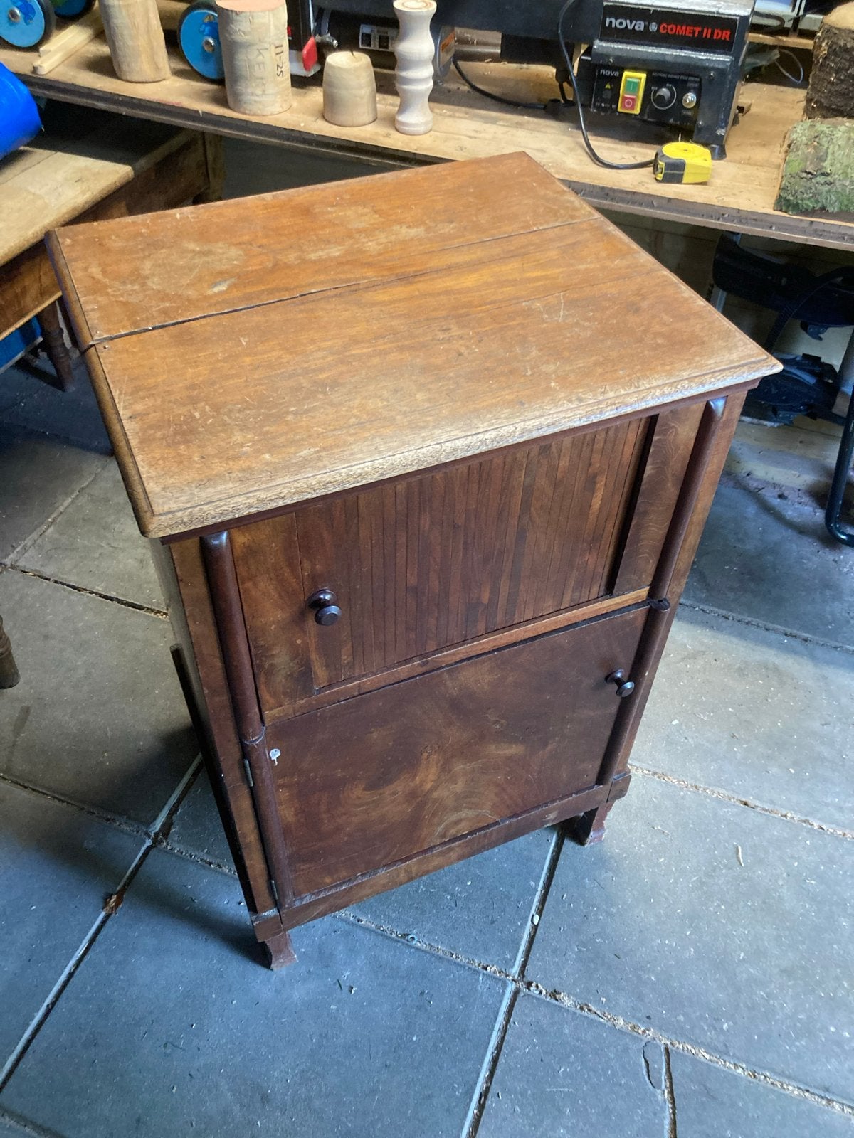 Art Deco kastje - Vintage houten meubel, Ophalen