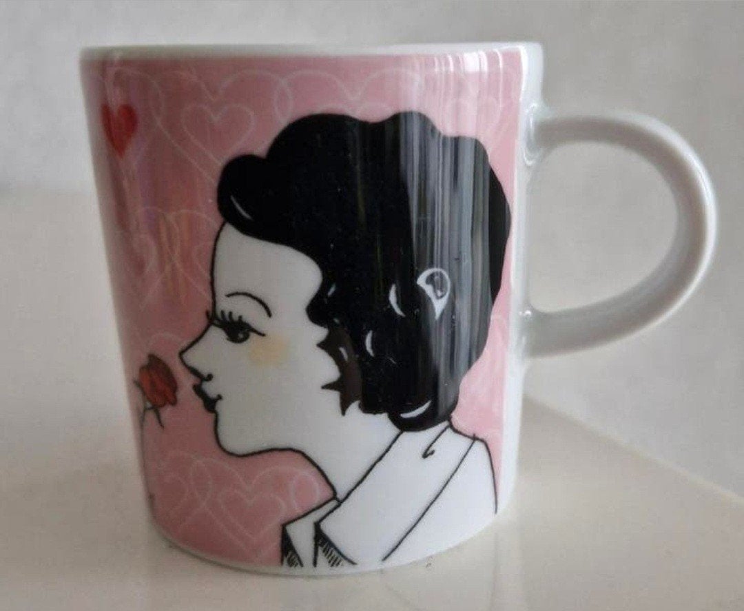 Arzberg espresso kopje Suzanne Zaspel, Ophalen of Verzenden, Zo goed als nieuw, Overige stijlen, Kop(pen) en/of Schotel(s)