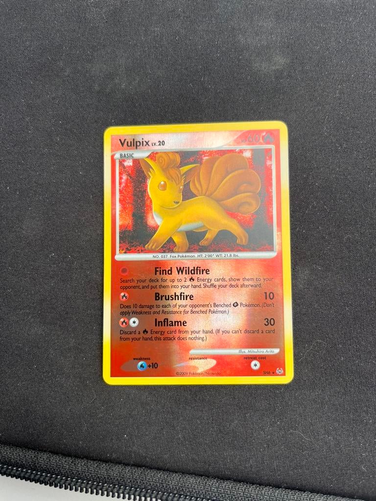 Pokemon Vulpix SH6 NM, Ophalen of Verzenden, Zo goed als nieuw