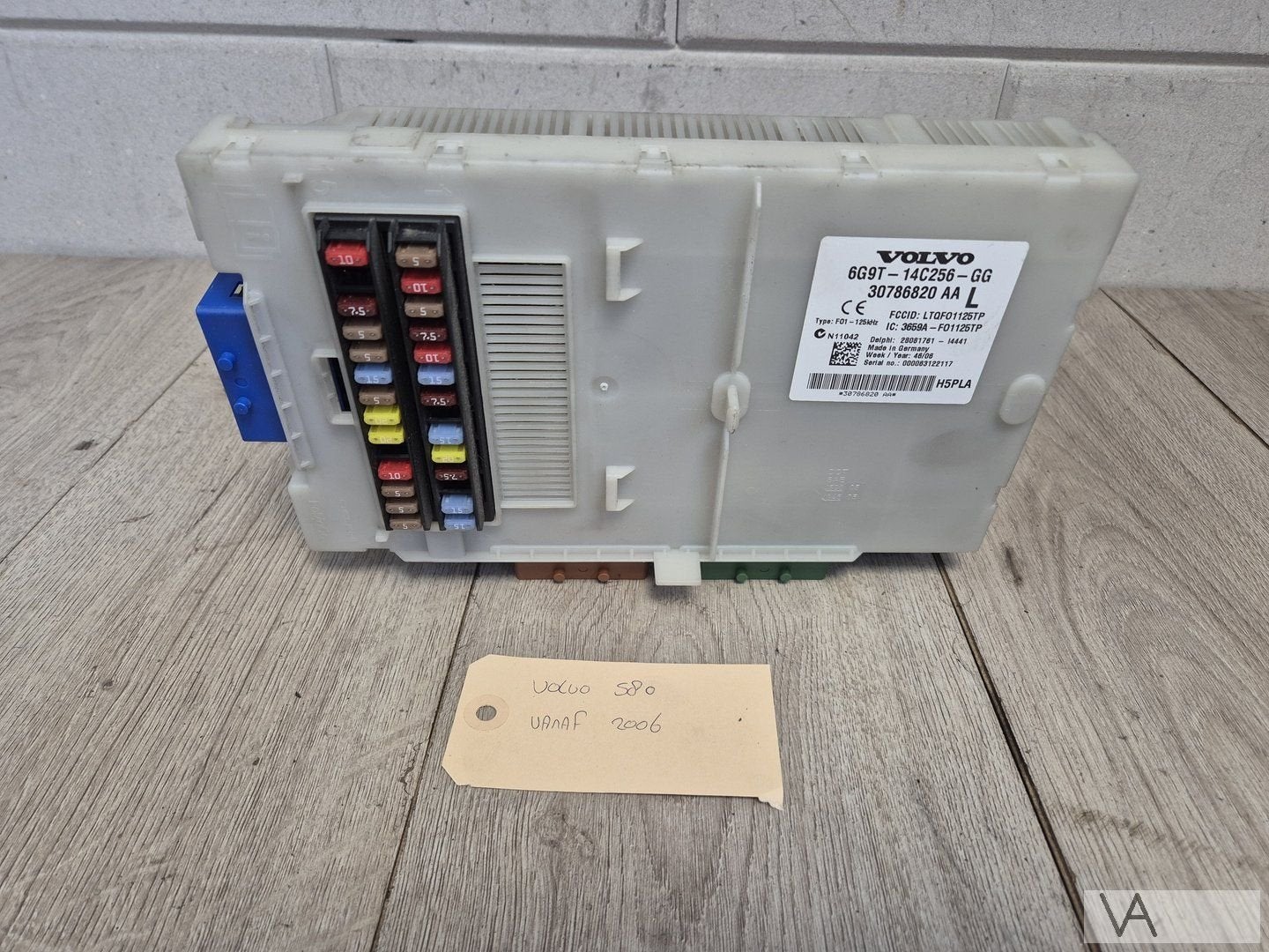 Voorste zekeringkast CEM voor Volvo S80 2006 - 2015 30786820, Gebruikt, -, -, Ophalen of Verzenden