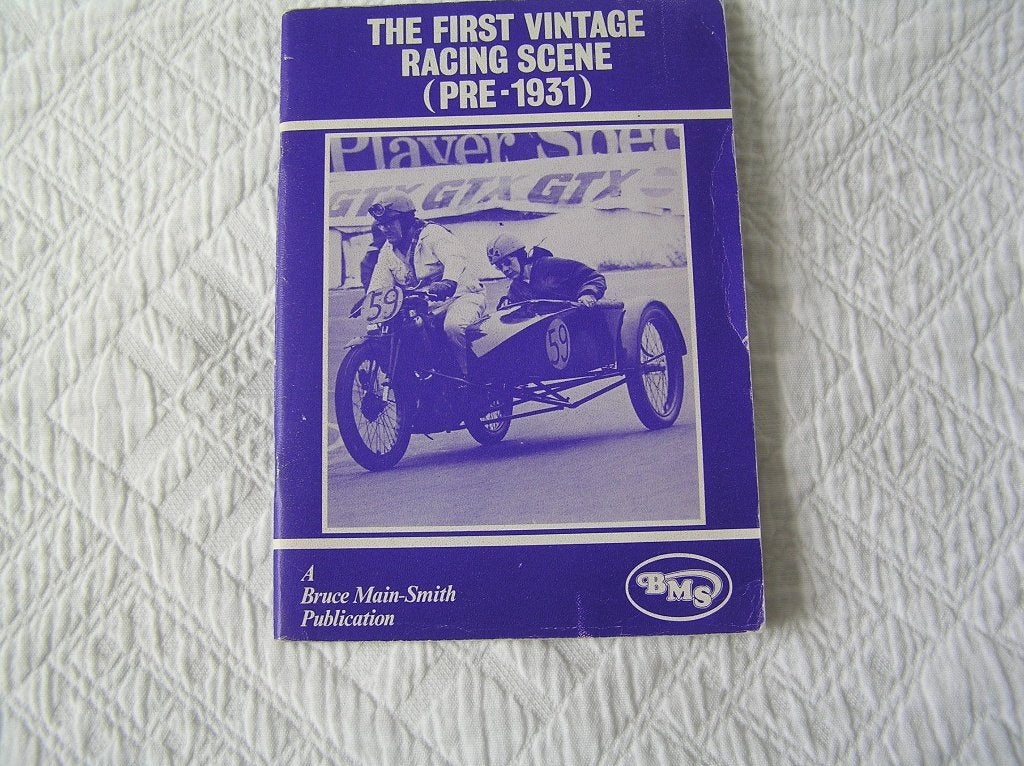 The first vintage racing scene (Pre-1931), Ophalen of Verzenden, Gelezen, Bruce Main-Smith, Algemeen
