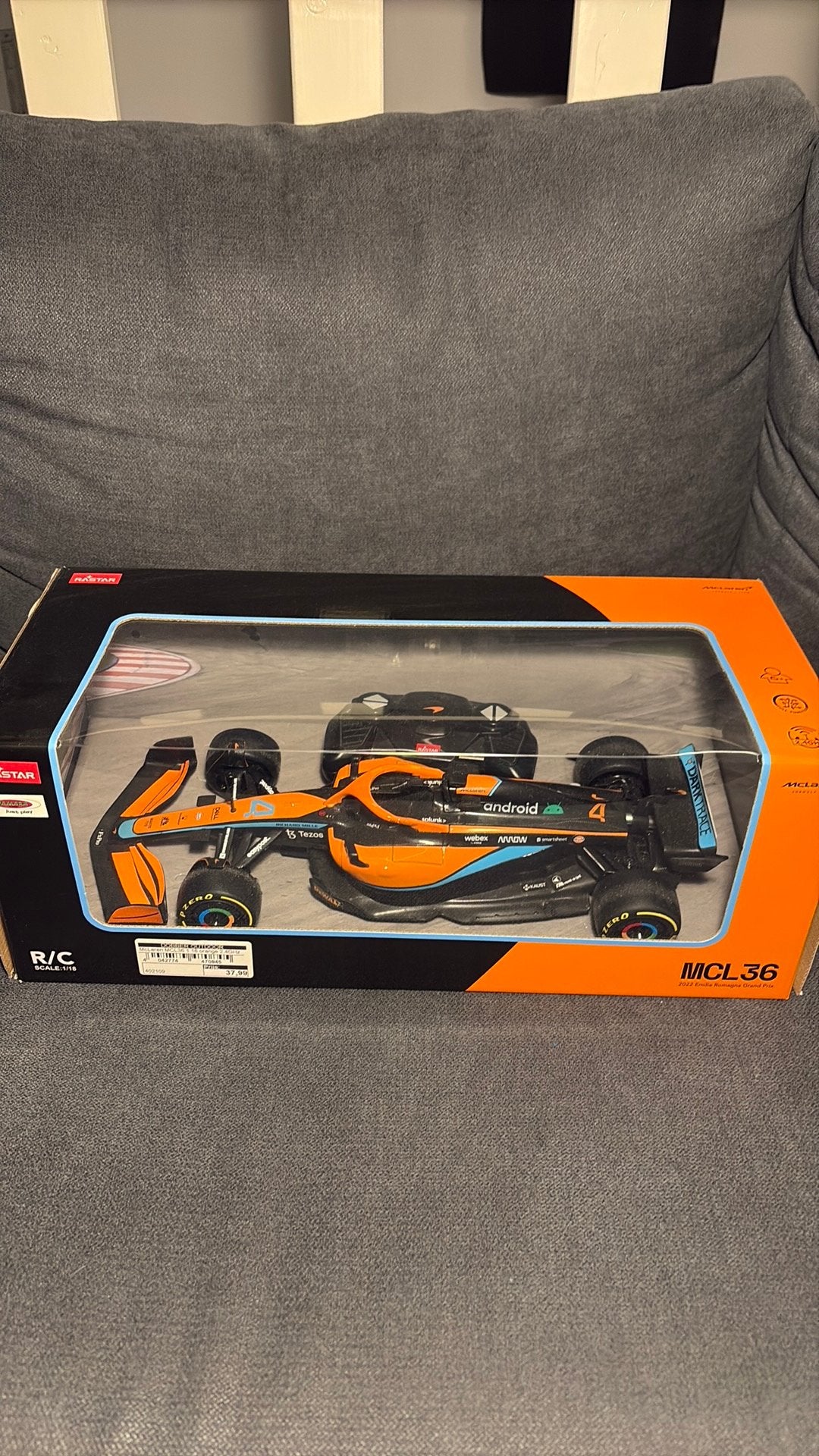 McLaren bestuurbare auto, Hobby en Vrije tijd, Modelauto's | 1:24, Ophalen of Verzenden, Zo goed als nieuw, Overige merken