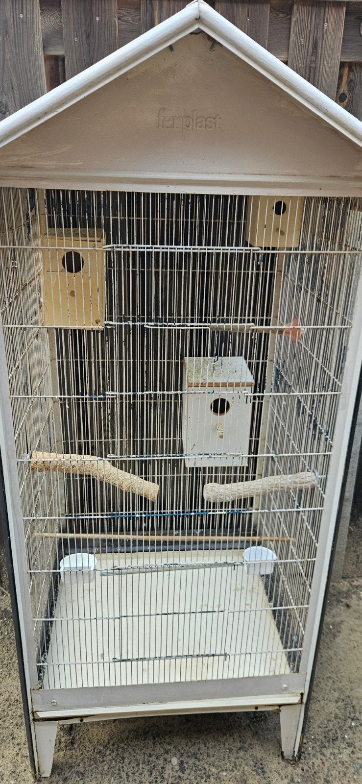 Te koop kooi, Ophalen of Verzenden, Metaal, Vogelkooi