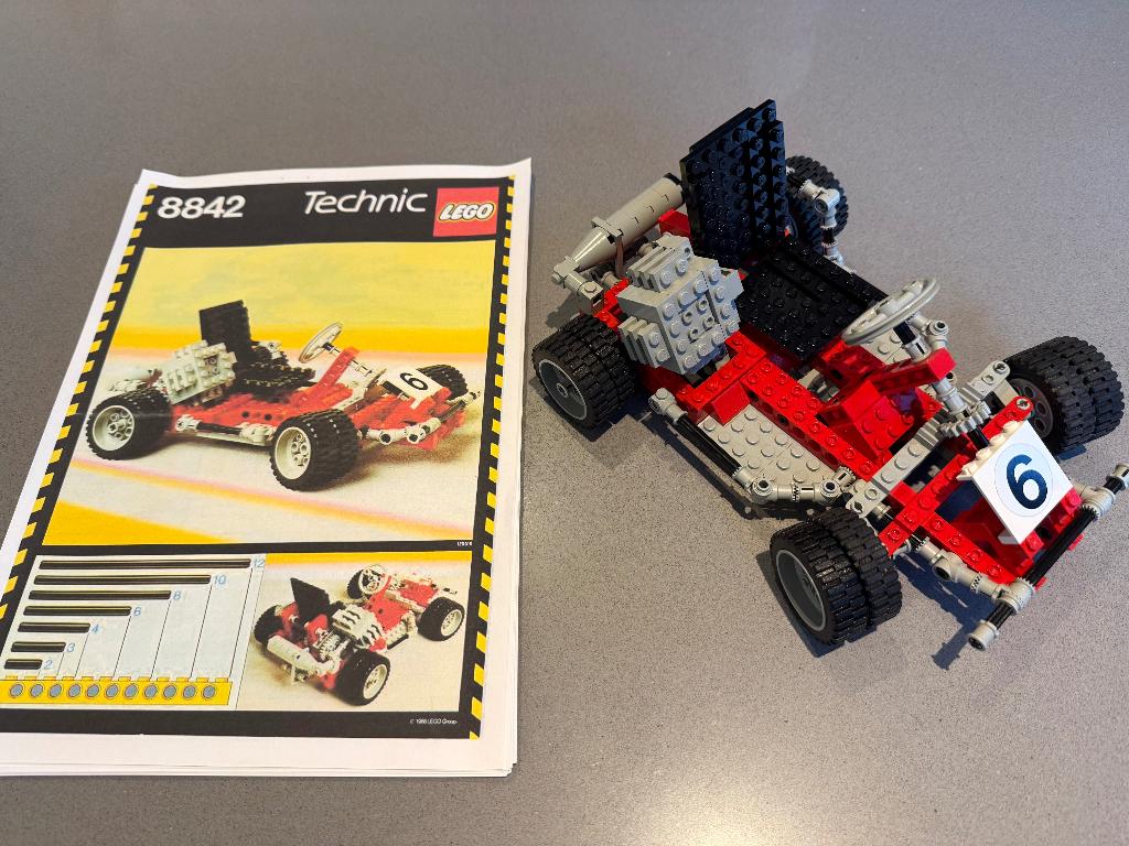 Technic Lego set 8842 compleet, Kinderen en Baby's, Speelgoed | Duplo en Lego, Gebruikt, Lego, Ophalen of Verzenden, Complete set