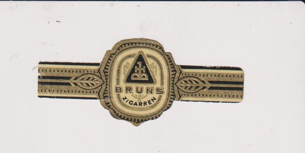 sigarenbanden - BRUNS, Ophalen of Verzenden, Zo goed als nieuw, Sigarenbandjes