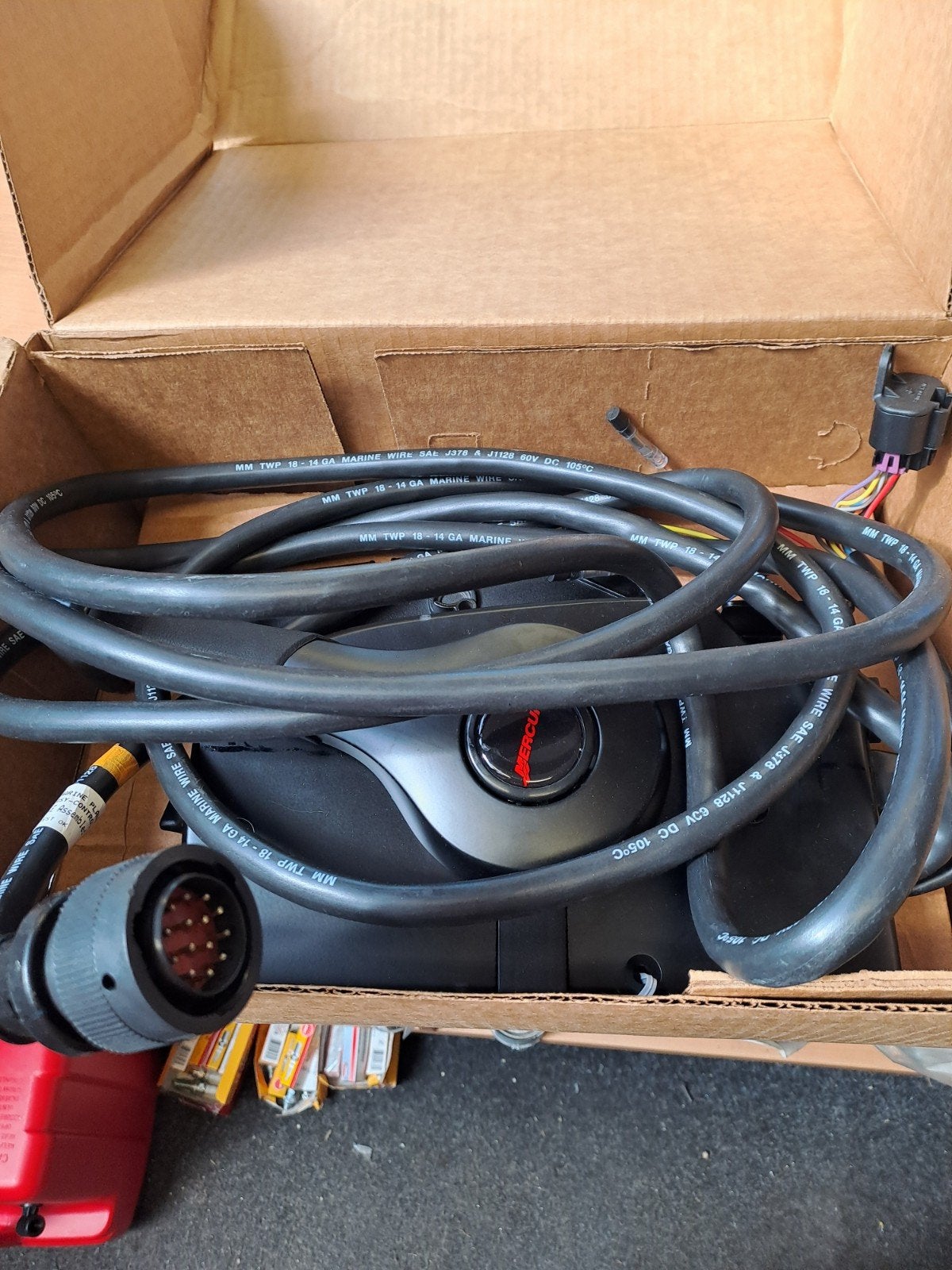 Mercury Marine kabel met 14-pins connector, Watersport en Boten, Ophalen of Verzenden, Gebruikt