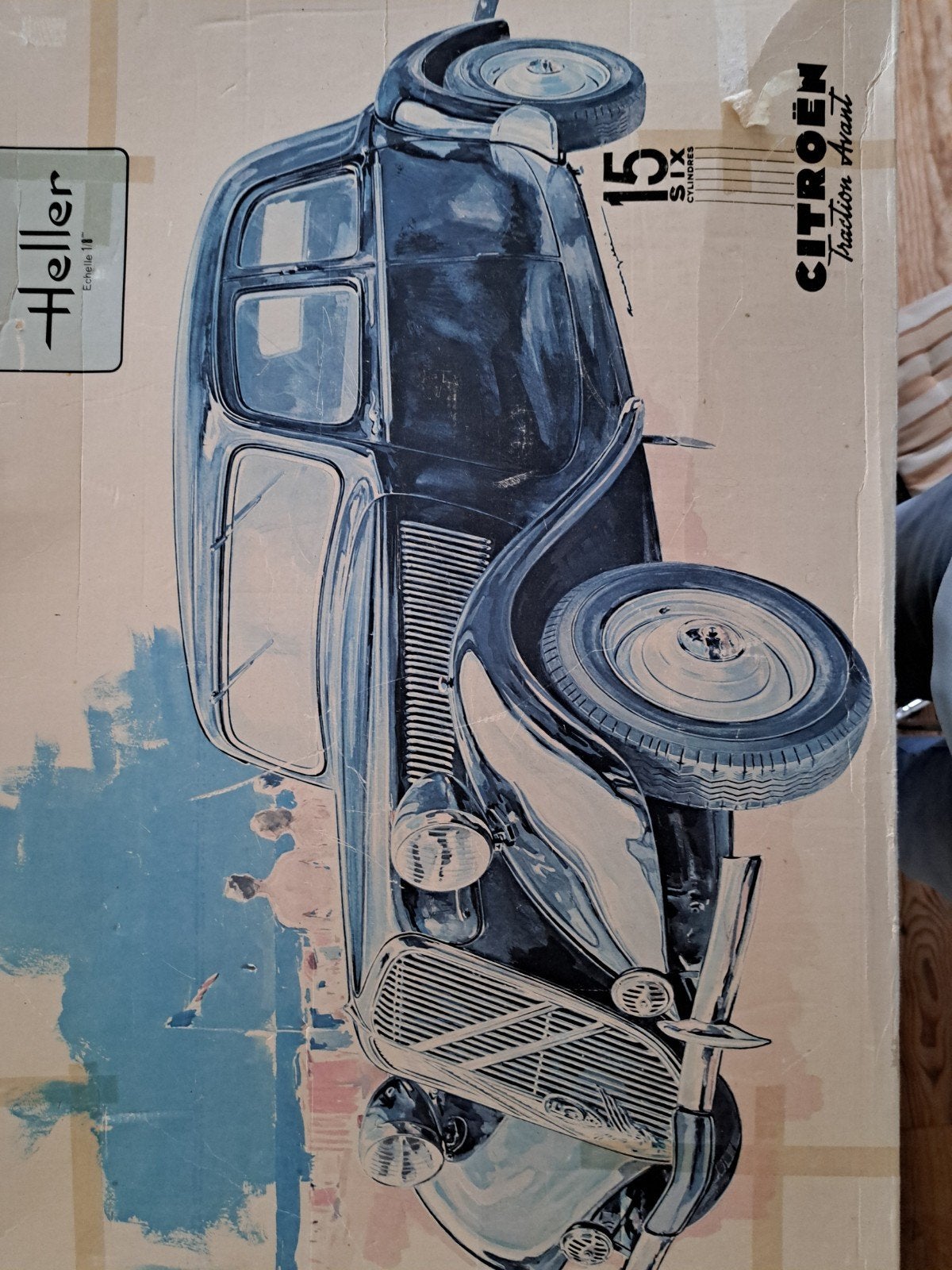 bouwdoos citroên traxtion avant 15six, Hobby en Vrije tijd, Modelbouw | Auto's en Voertuigen, Ophalen of Verzenden, Groter dan 1:32