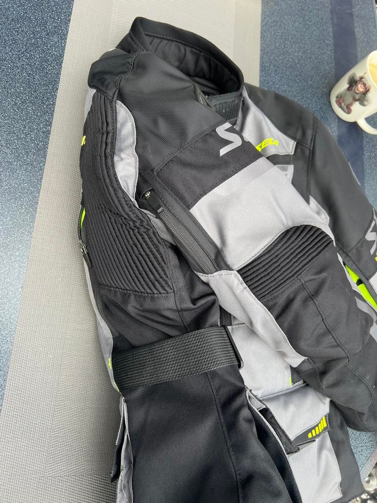Seca Motorjas met CE Keur Rugprotectie Maat M, Ophalen of Verzenden, Tweedehands, Dames, Jas | textiel