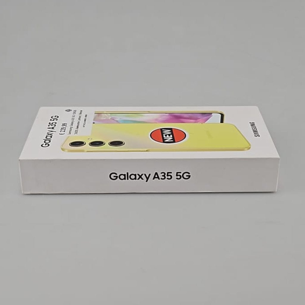 Samsung Galaxy A35 5G 128GB DUOS Awesome Lemon | Nieuw, Telecommunicatie, Mobiele telefoons | Samsung, Samsung, Nieuw, Support@Samsung.com