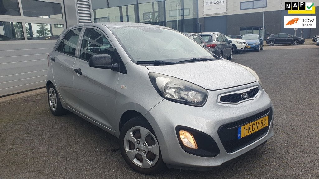 Kia Picanto 1.0 CVVT ISG Airco, Voorwielaandrijving, Euro 5, Gebruikt, 400 kg