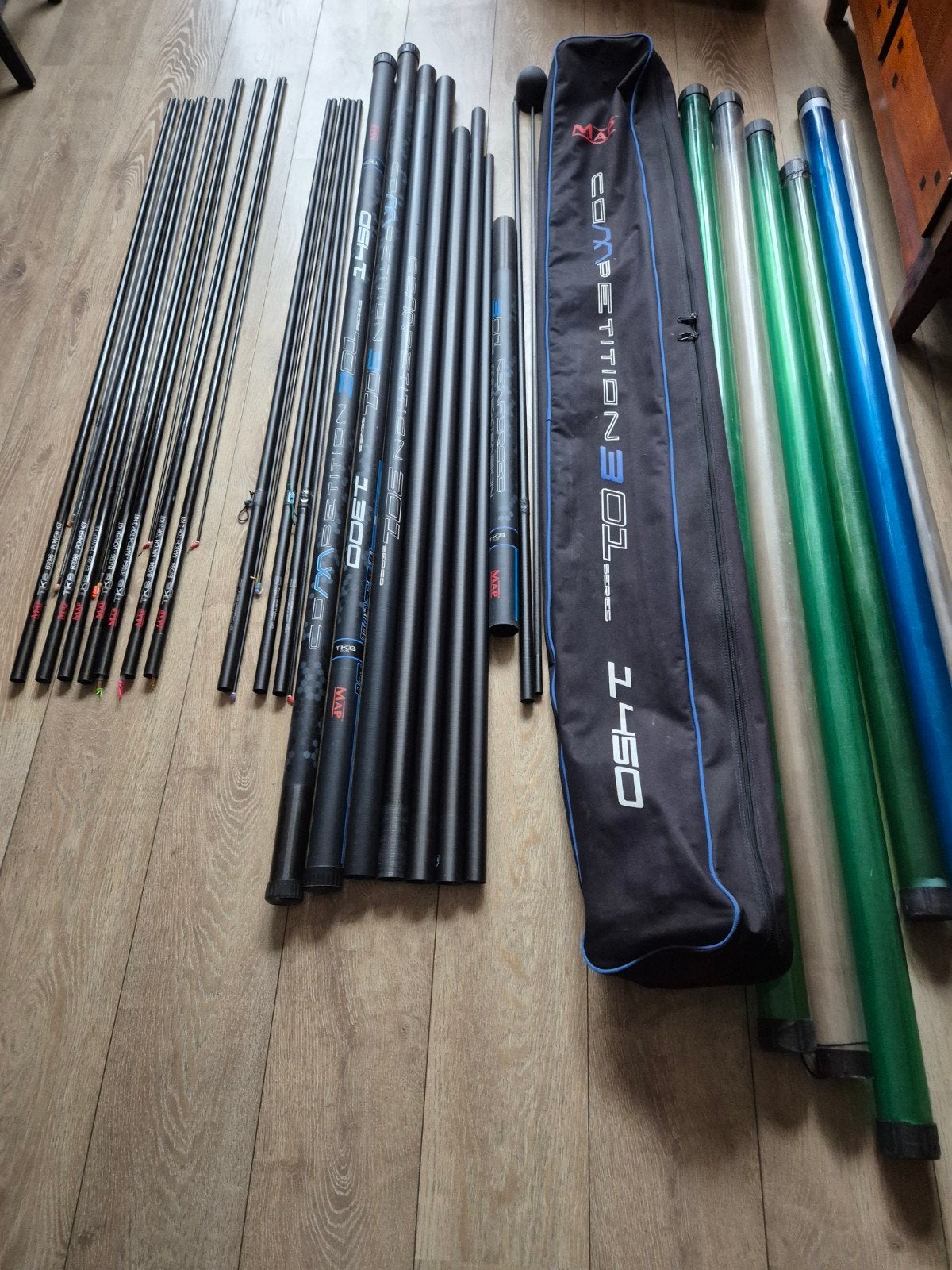 MAP TKS 301 3G serie 14.5M  PACK, Watersport en Boten, Hengelsport | Witvissen, Ophalen, Gebruikt, Vaste hengel