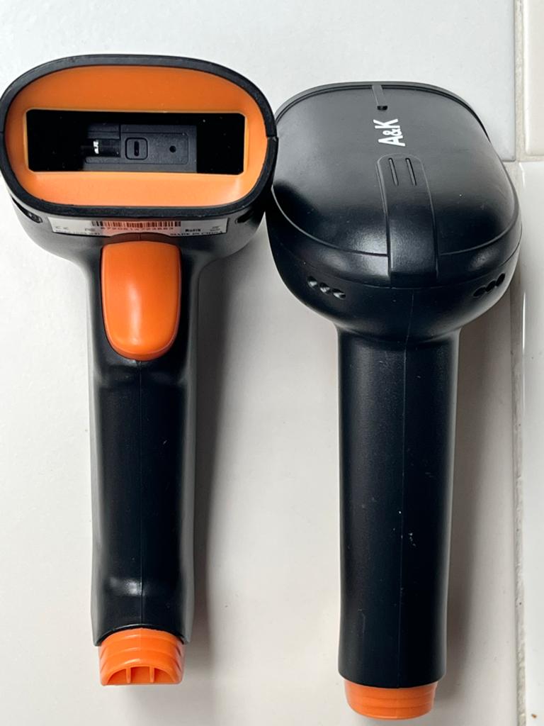 handscanners Barcodescanners A&K 1DBS-WS1 Bluetooth, Computers en Software, Scanners, Ophalen of Verzenden, Gebruikt, Overige typen