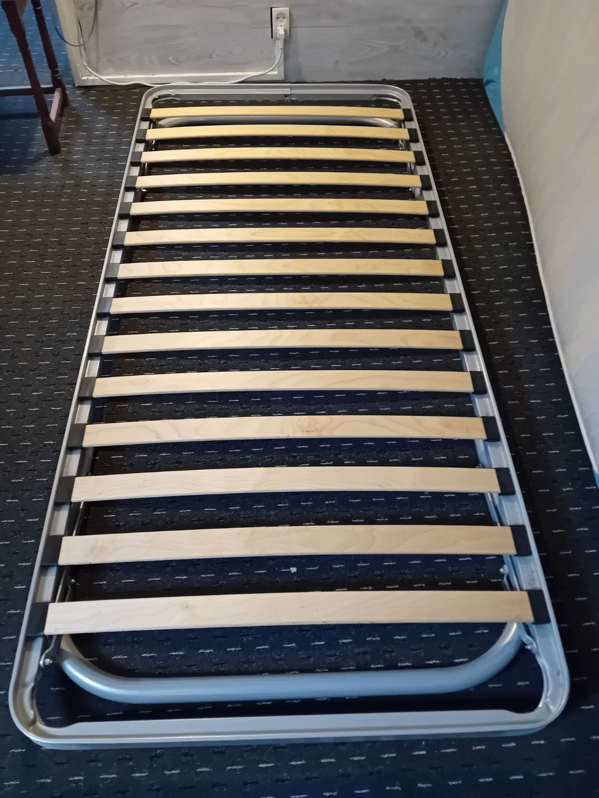 inklapbare bedbodems Leen Bakker, Ophalen, 90 cm, Eenpersoons, Zo goed als nieuw