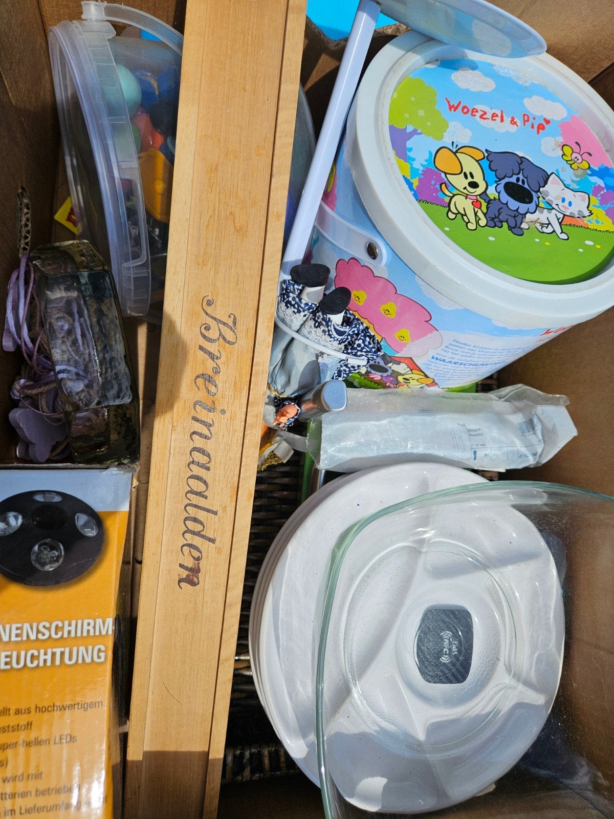 Diverse rommelmarkt spullen, Ophalen, Gebruikt