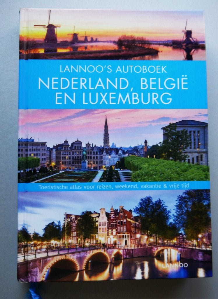 Lannoo’s Autoboek Nederland, België en Luxemburg, Overige merken, Fiets- of Wandelgids, Ophalen of Verzenden, Zo goed als nieuw