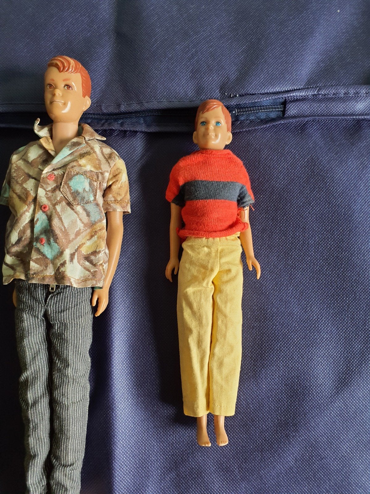 Vintage Mattel Poppen: Grote pop 1960, Kleine pop 1963, Verzamelen, Ophalen of Verzenden, Gebruikt, Pop