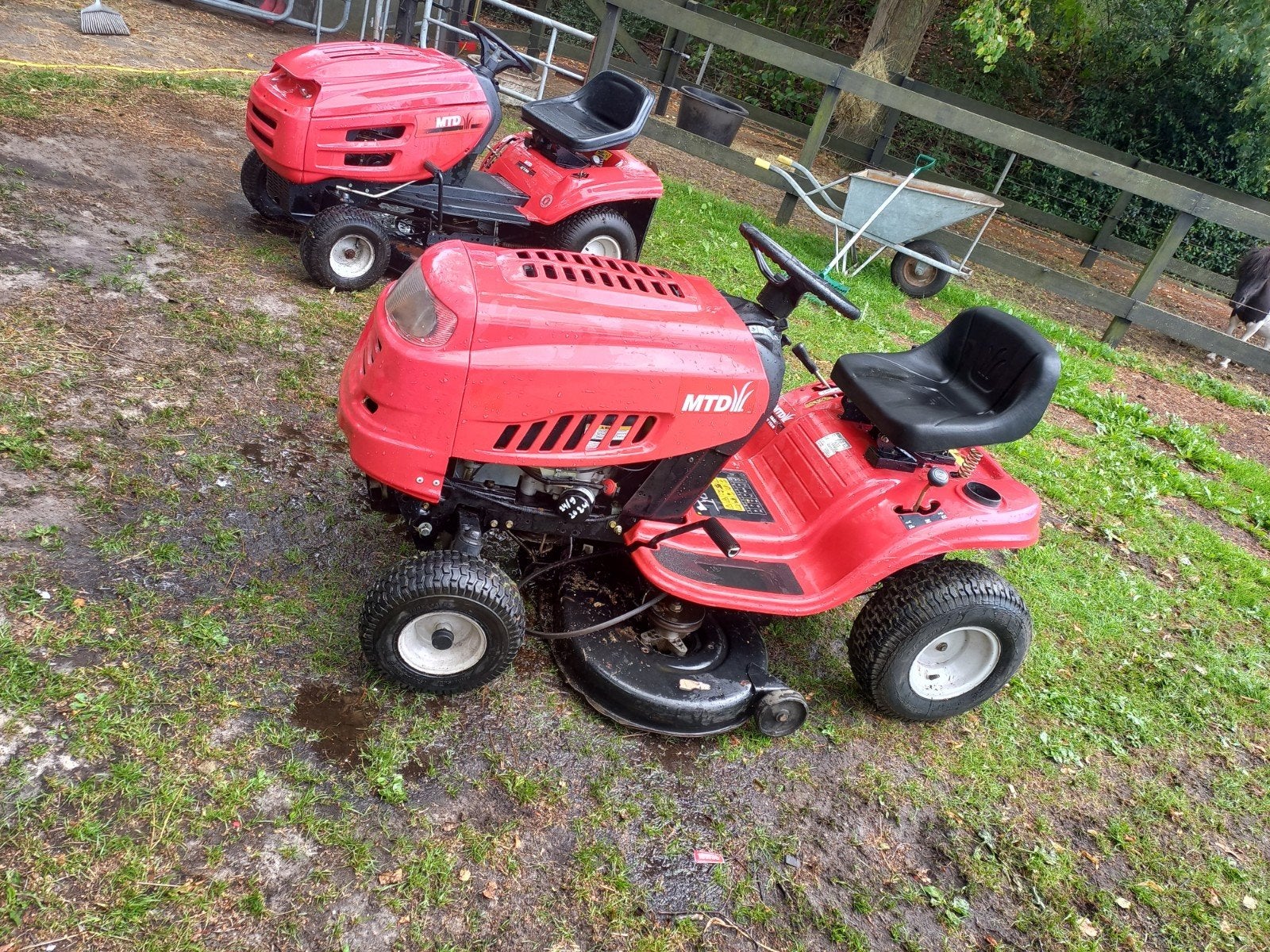 Mtd zitmaaiers  2 maal lichte opknappers, Tuin en Terras, Zitmaaiers, Ophalen, Gebruikt