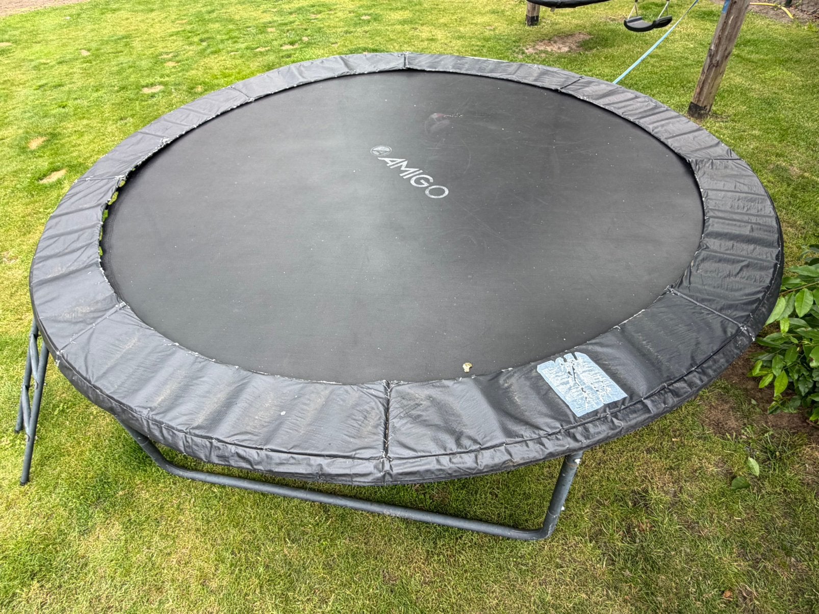 Trampoline, Ophalen, Gebruikt
