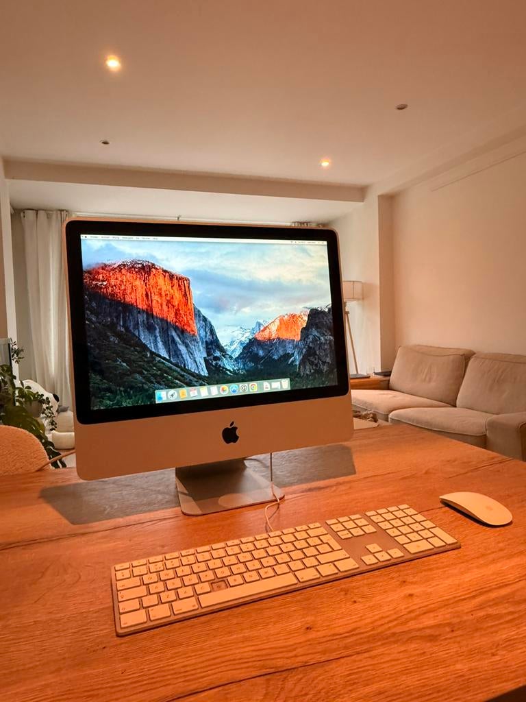 Apple iMac 20 inch - in zeer goede staat, Ophalen, Gebruikt, IMac, 2 tot 3 Ghz