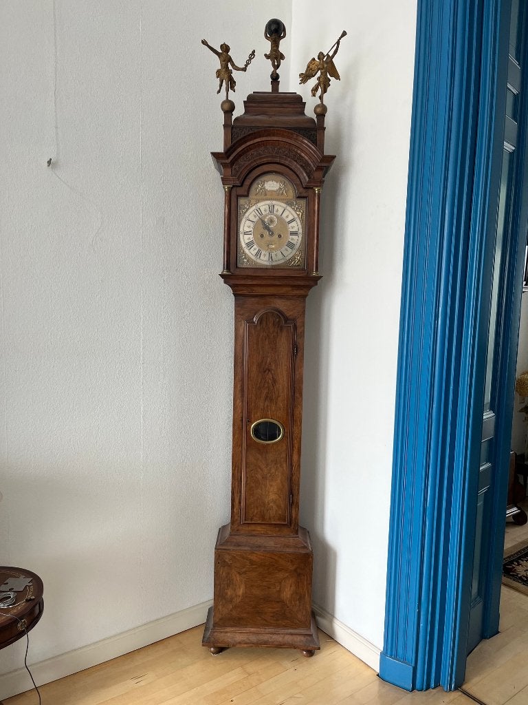 Amsterdams staand horloge 1730 Gerrit Bramer, Antiek en Kunst, Antiek | Klokken, Ophalen