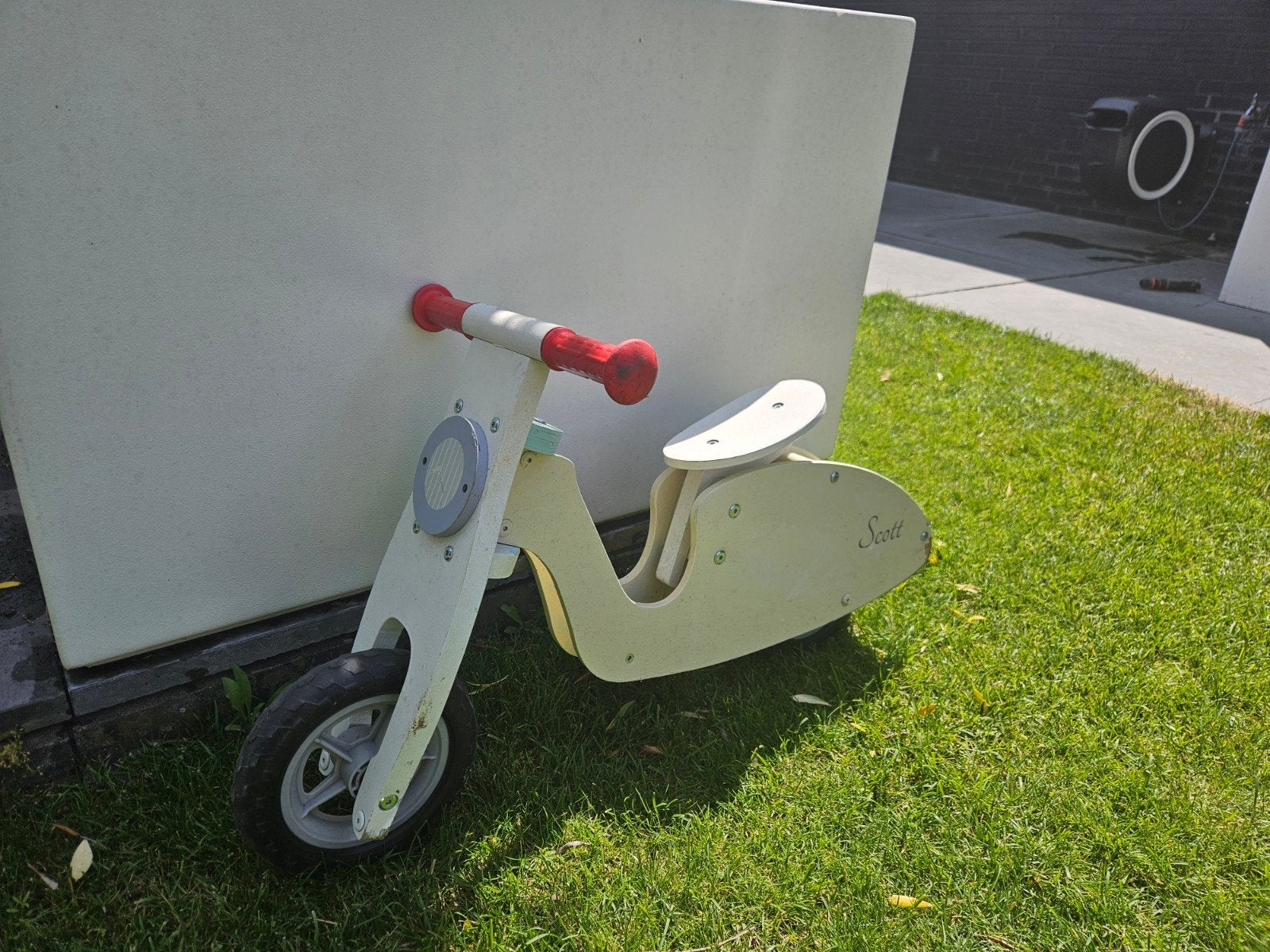 Houten loopfiets - Gratis af te halen, Ophalen of Verzenden