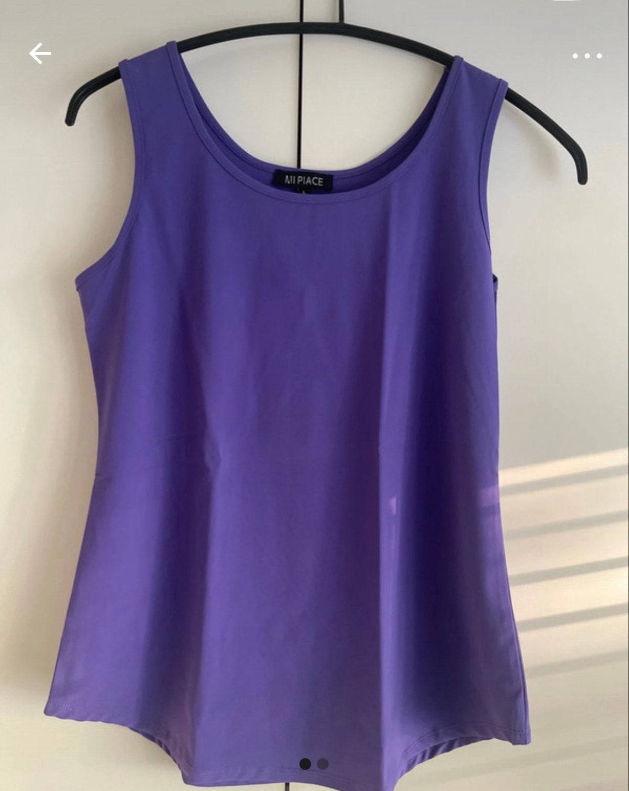 Mi Piace paarse top maat L, Kleding | Dames, Paars, Maat 42/44 (L), Ophalen of Verzenden, Zo goed als nieuw