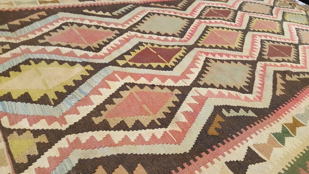 Anatolisch kelim 320 x 151/Vloerkleed/Perzisch tapijt/loper, Www.simatapijten.nl, 150 tot 200 cm, 200 cm of meer, Ophalen of Verzenden