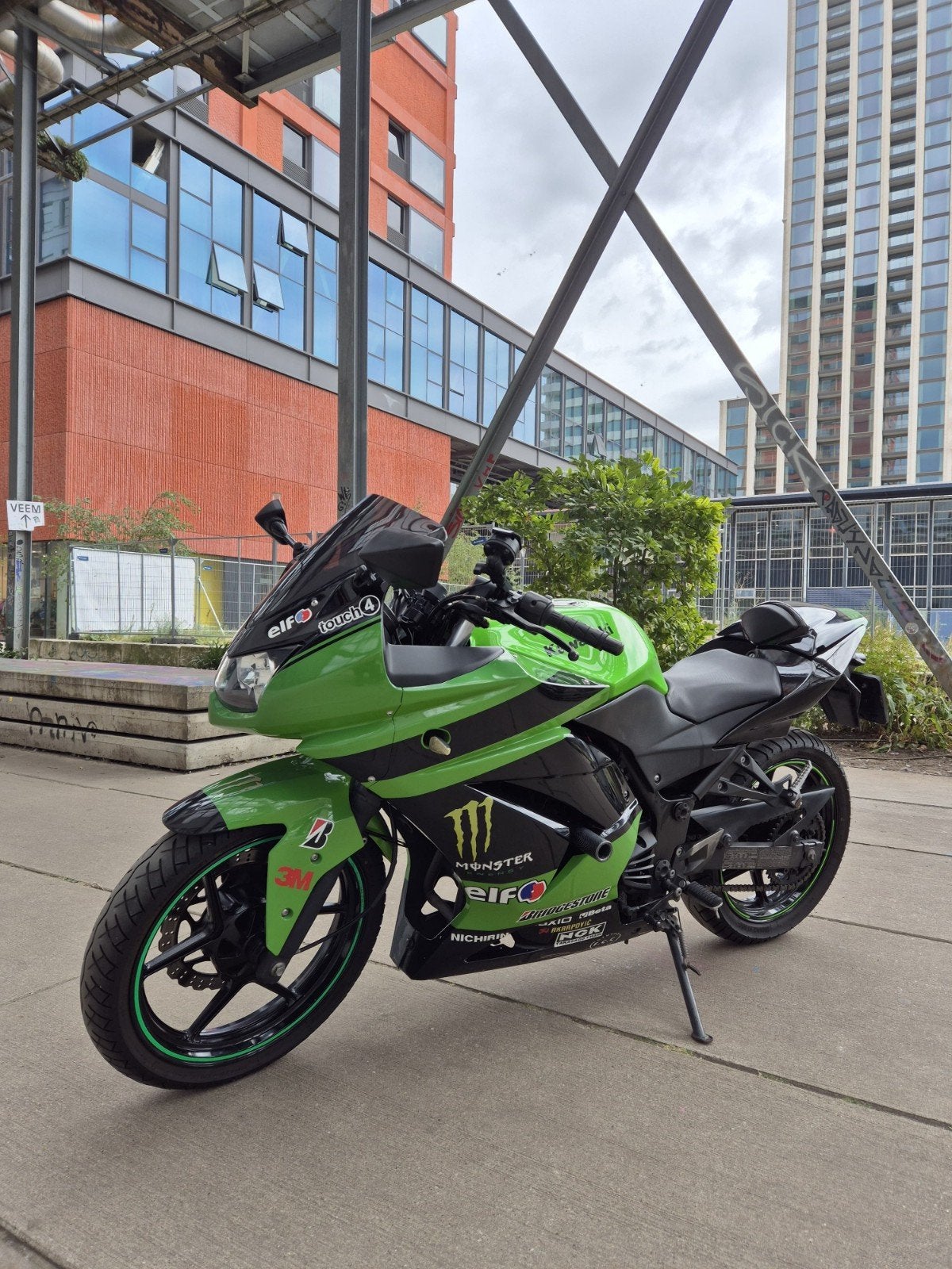 Kawasaki Ninja 250R, Motoren, Minimaal motorrijbewijs A2, Handgeschakeld, 12 t/m 35 kW, Sport