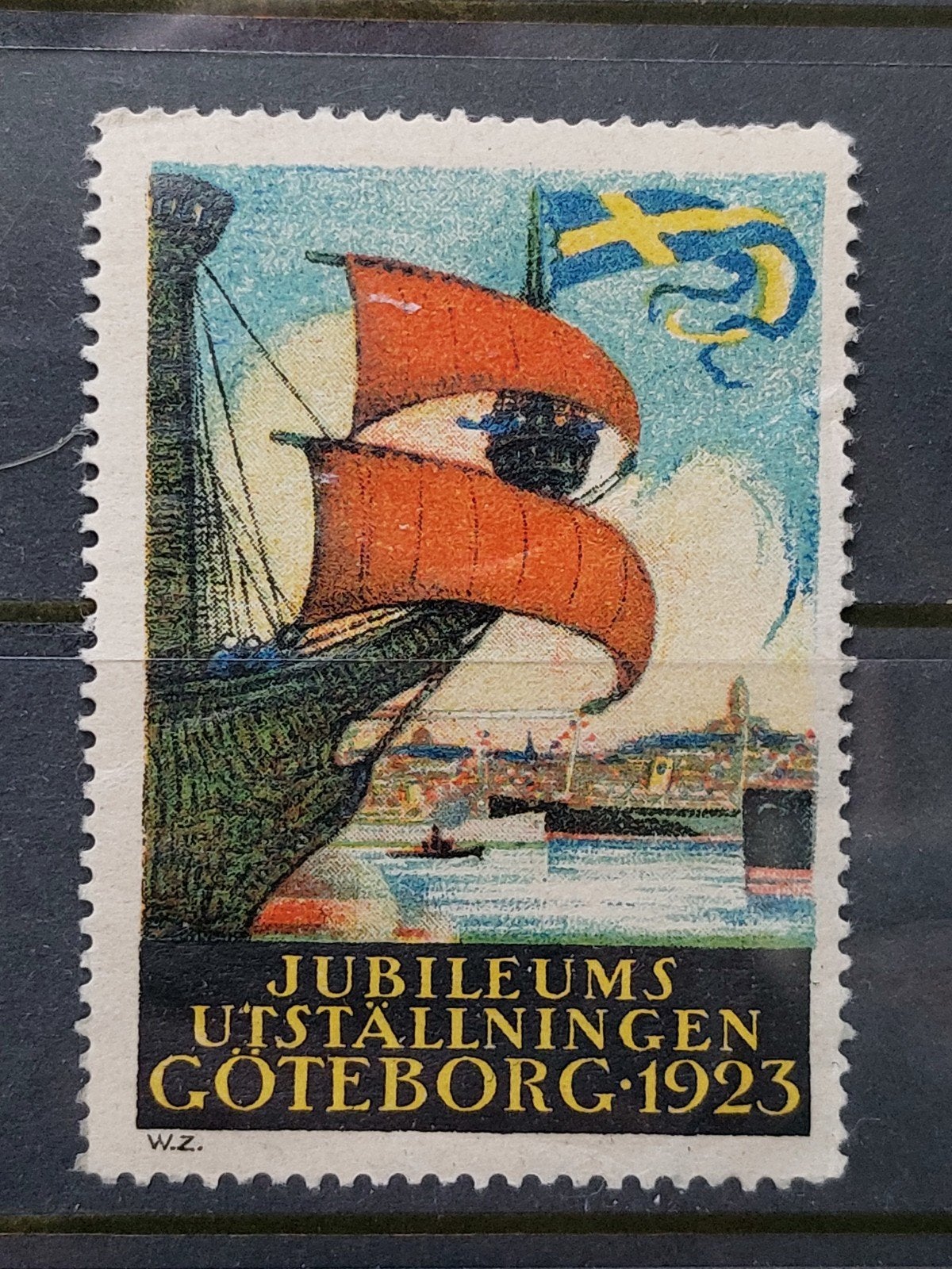 Zweden Cinderella Jubileumtentoonstelling Göteborg 1923, Ophalen of Verzenden, Zweden, Postfris