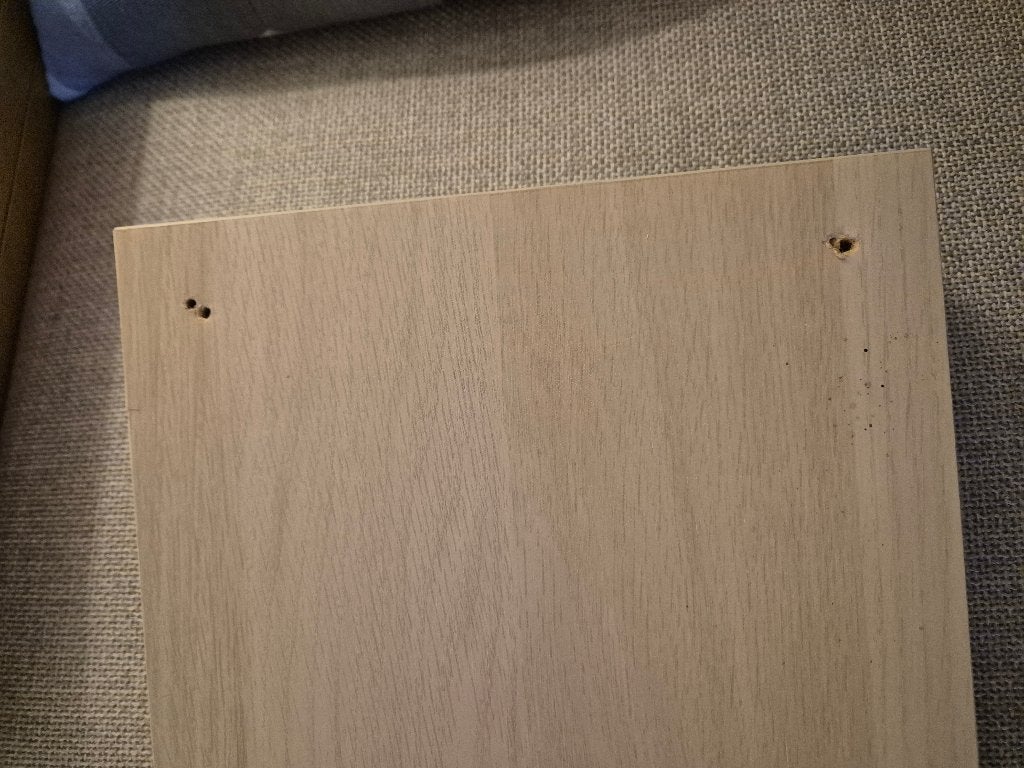 Lack wandplank 190cm + ophangsysteem, Ophalen, Gebruikt