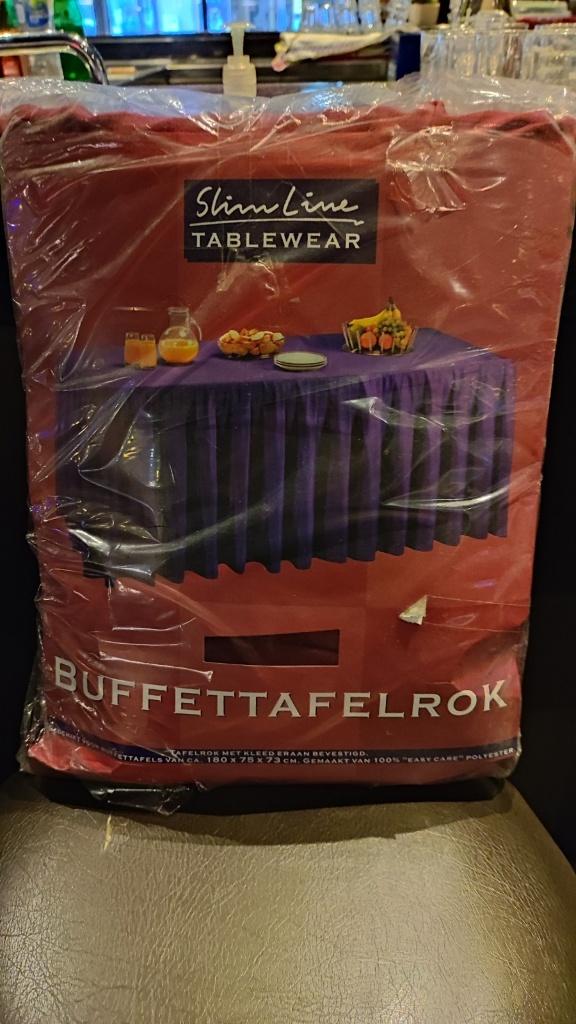 Buffet tafelrok, Ophalen, Nieuw