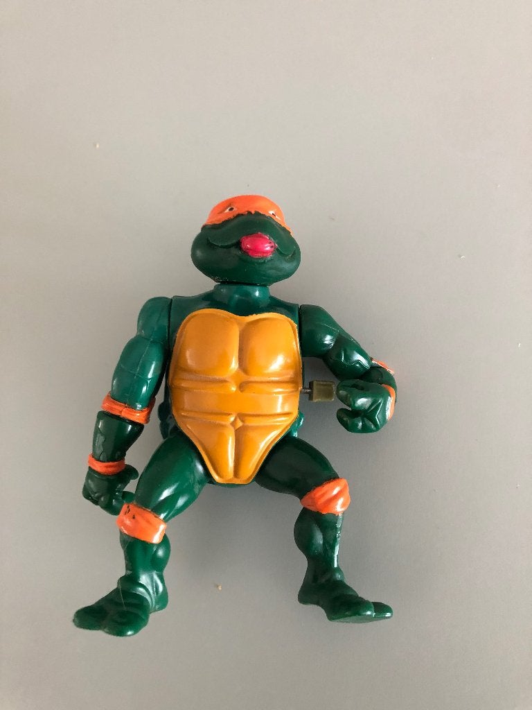 Teenage Mutant Ninja turtle Michaelangelo, Verzamelen, Ophalen of Verzenden, Overige figuren, Gebruikt, Beeldje of Figuurtje