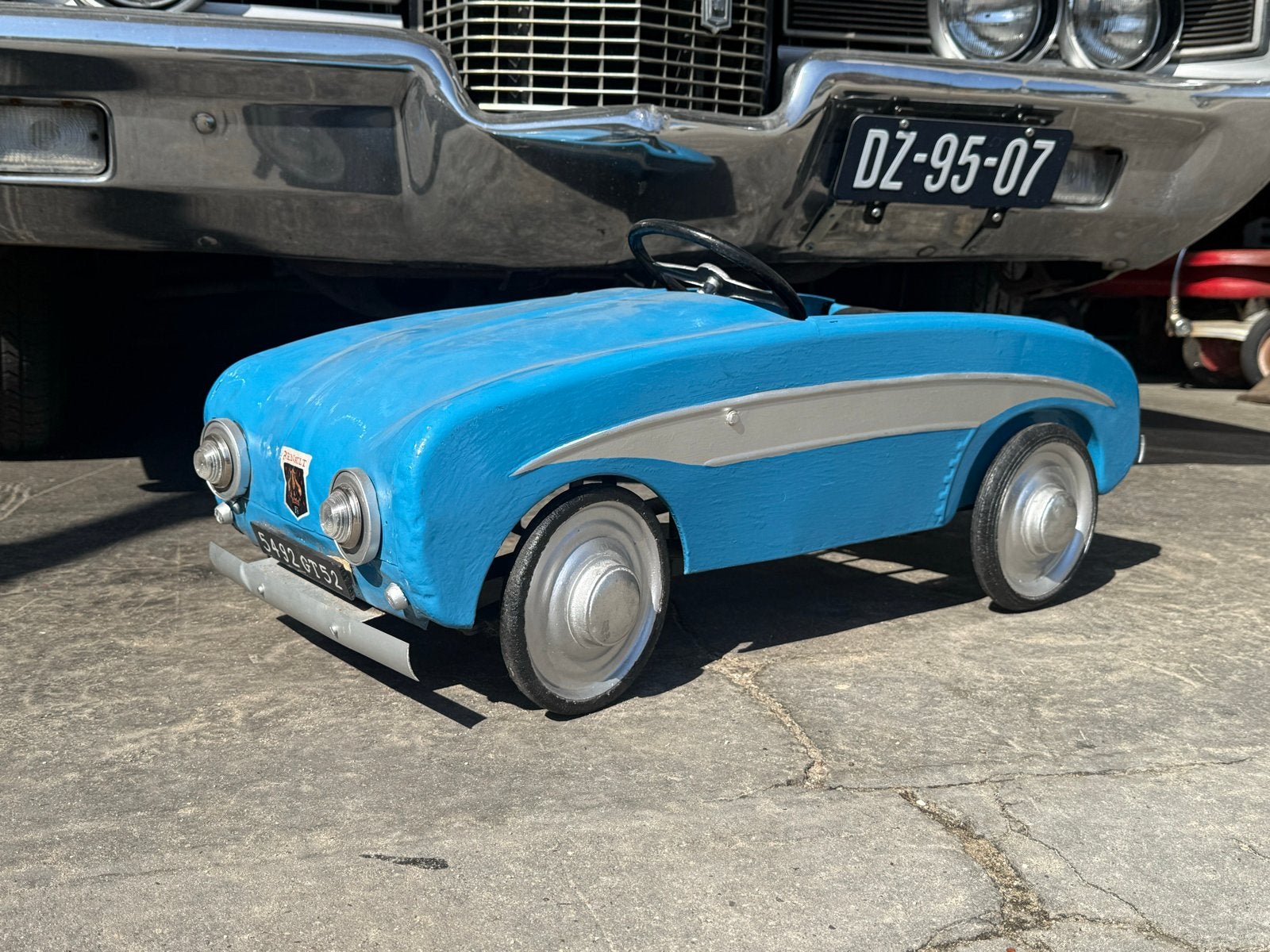 Renault dauphine trapauto, Ophalen, Gebruikt, Trapvoertuig, X