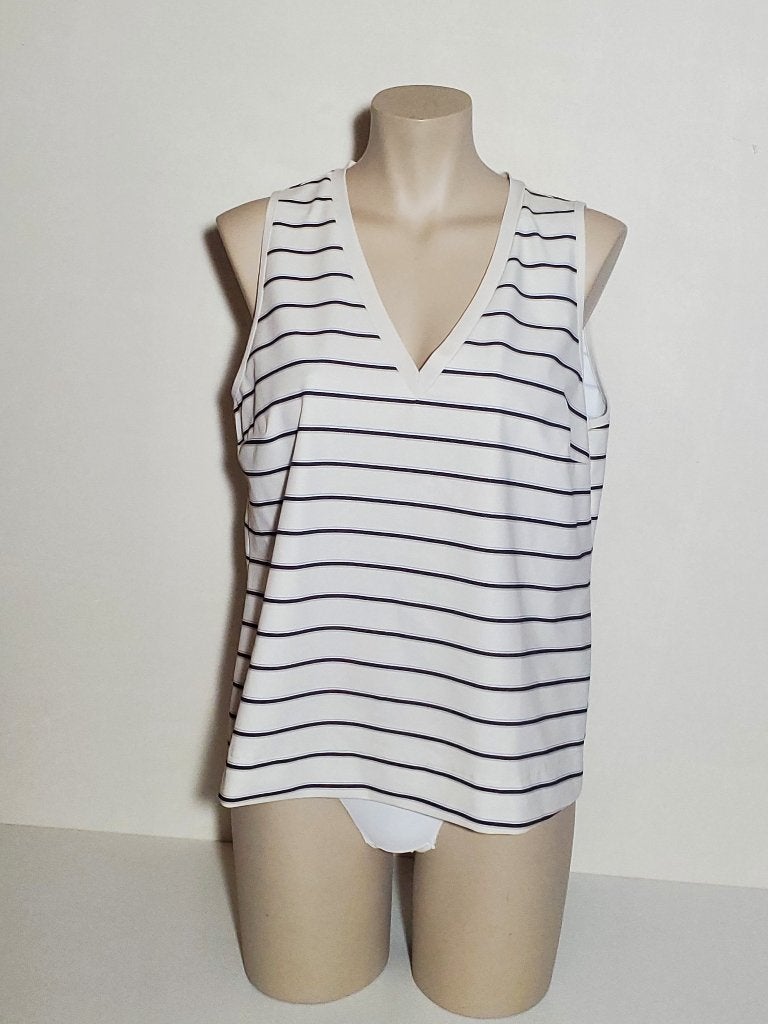 Studio Anneloes Ebony Vneck top maat L – Off White, Black, Studio Anneloes, Wit, Maat 42/44 (L), Ophalen of Verzenden