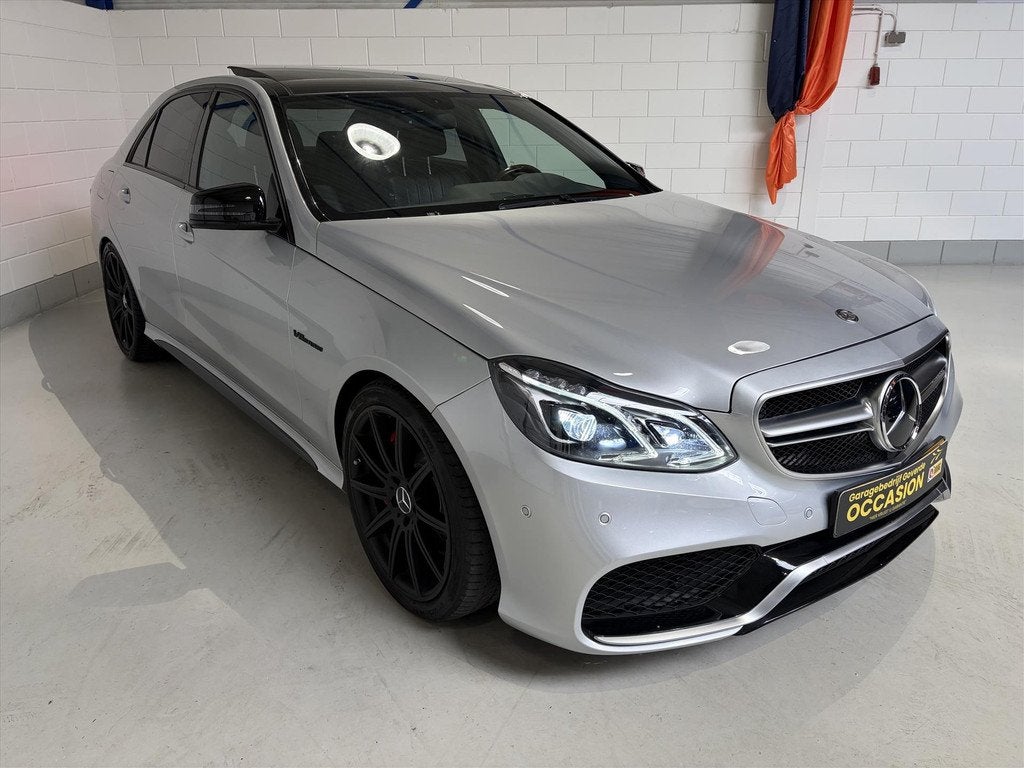 MERCEDES E-Klasse E500 AMG 408pk V8T 7G E63 uitgevoerd, Pano, Auto's, Mercedes-Benz, Bedrijf, Te koop, E-Klasse, ABS, Airbags