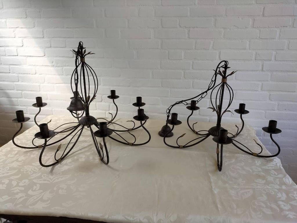 Kroonluchters, Ophalen