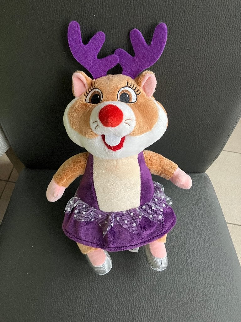 Albert Heijn ( AH ) hamster - rendier meisje kerst, Ophalen of Verzenden, Zo goed als nieuw, Overige typen
