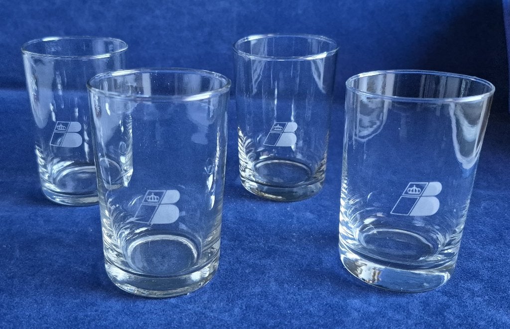 4 Iberia drinkglazen (N102), Ophalen of Verzenden, Zo goed als nieuw, Overige typen