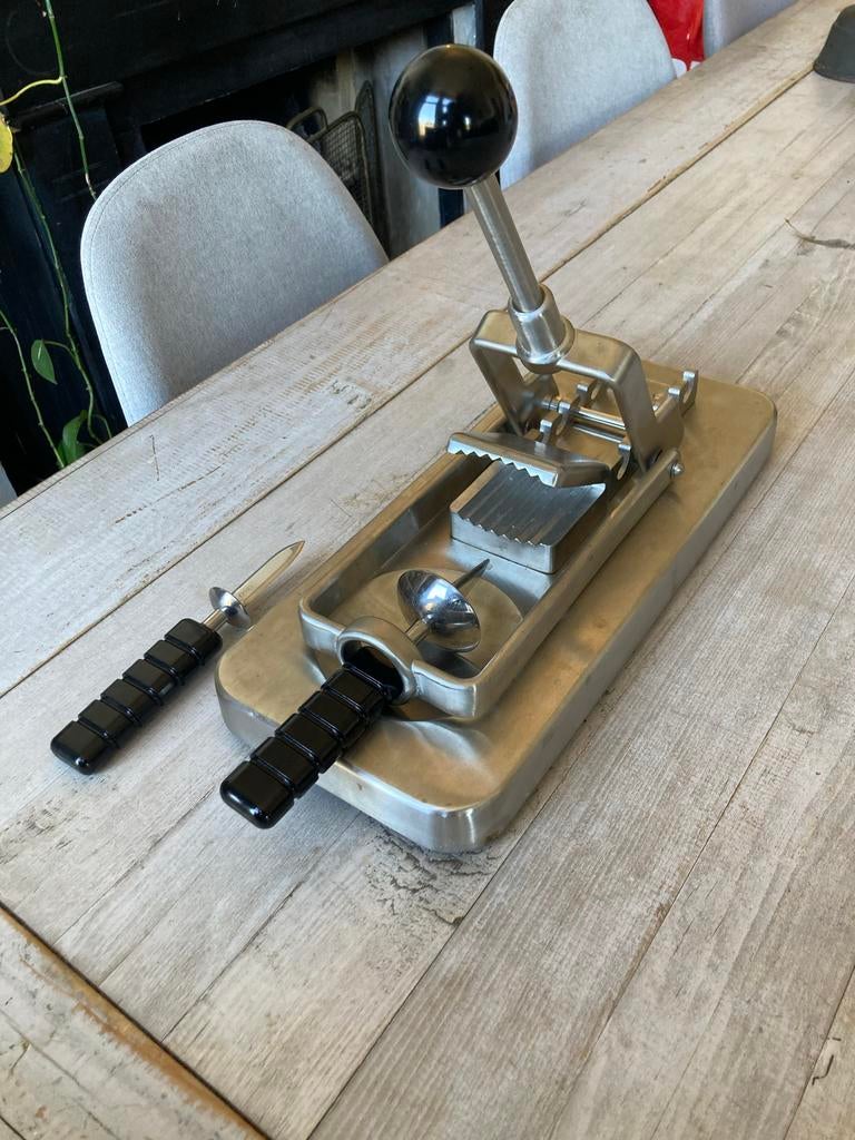 Professionele oesteropener set - RVS, Overige typen, Zilver, Ophalen of Verzenden, Zo goed als nieuw
