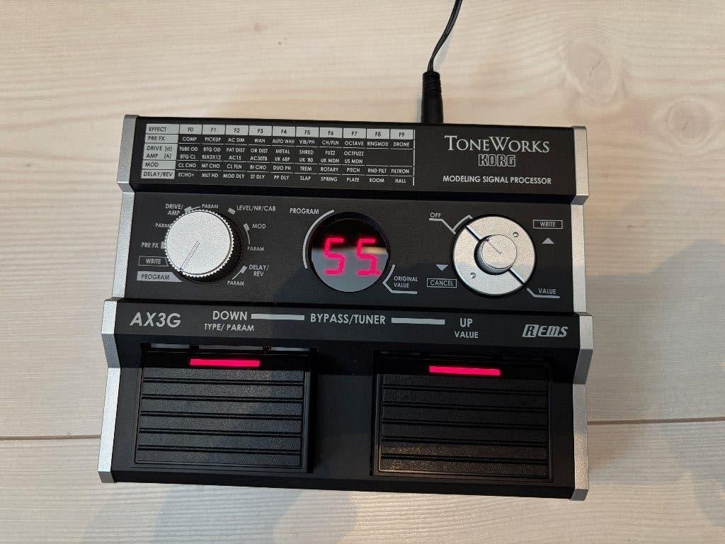 ToneWorks/Korg AX3G multi effect, Ophalen of Verzenden, Zo goed als nieuw, Multi-effect