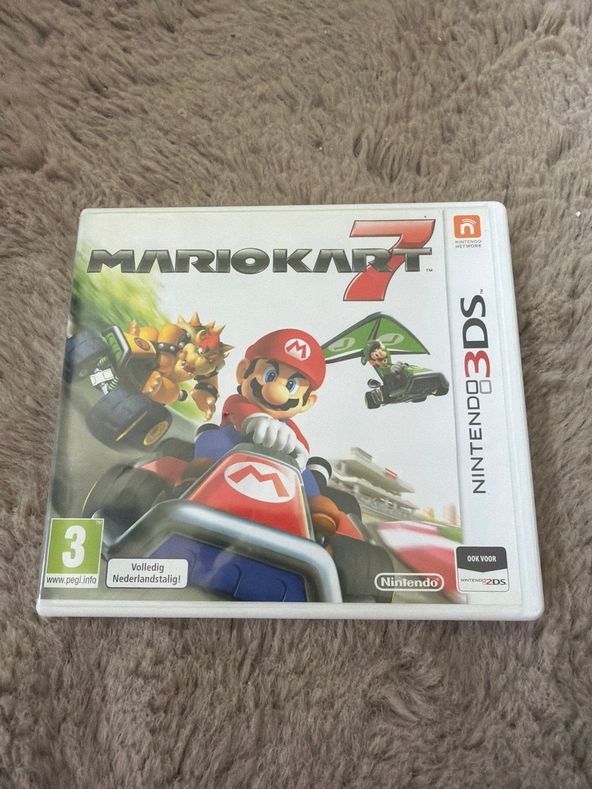 Mario Kart 7 - Nintendo 3DS (Compleet), Racen en Vliegen, Ophalen of Verzenden, Zo goed als nieuw, Gekoppelde computers